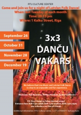 Come and join us for a night of Latvian Folk Dance!