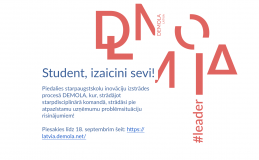 Studentus aicina pieteikties starptautiskas inovāciju sadarbības platformas «Demola Latvia» projektiem