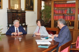 RTU rektors ar Granadas Universitātes vadību pārrunā starptautiskās sadarbības iespējas
