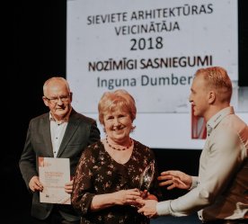 Noskaidrotas konkursa «Sieviete arhitektūrā, būvniecībā, dizainā 2018» laureātes