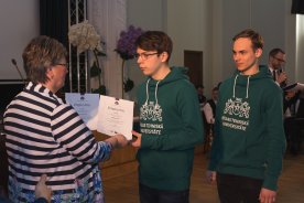 RTU Inženierzinātņu vidusskolas skolēni ar izciliem panākumiem piedalās Latvijas skolēnu 43. zinātniskās pētniecības darbu konferencē