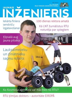 Iznācis jaunais RTU žurnāla «Jaunais Inženieris» numurs