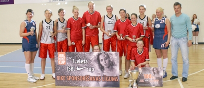 «RTU–Merks» sieviešu basketbola komanda uzvar «Nike» kausa izcīņā
