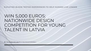 Laimē 5,000 eiro: dizaina konkurss veselības koncepta veikalam Silīcija ielejā