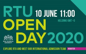 RTU notiks «RTU Open Day 2020»