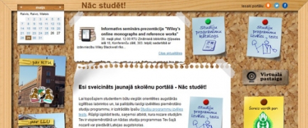 «Nāc studēt!» kļūst par nacionālas nozīmes interneta vietni