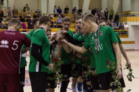 «RTU/Robežsardze» izcīna sudrabu 2016. gada Latvijas kausā volejbolā