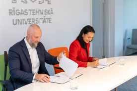 RTU paraksta līgumu ar uzņēmumu «LVR Flote» par sadarbību studijās un inovāciju izstrādē