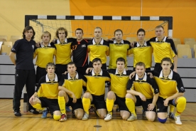 RTU telpu futbola komanda gadu nobeidz ar skaistu uzvaru