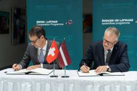 Latvijas un Šveices sadarbības programmā paredzēto finansējumu investēs arī zinātnē un inovācijās