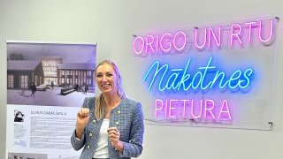 RTU tirdzniecības centrā «Origo» izstāda jauno arhitektu sapņu projektus