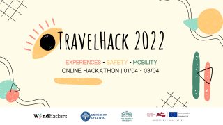 No 1. līdz 3. aprīlim notiks tiešsaistes hakatons «TravelHack 2022»