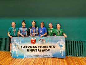 RTU studenti izcīna sudrabu un bronzu Latvijas XXXIV Universiādes sacensībās galda tenisā