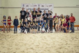 RTU sportistiem 3. vieta Latvijas XXXI Universiādē pludmales volejbolā