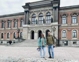 Divi maģistranti piedalās maģistra darba apmācībās Zviedrijā
