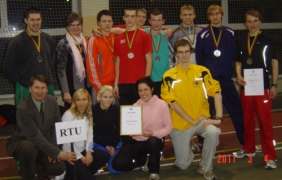 RTU studenti Baltijas tehnisko universitāšu kausa izcīņā vieglatlētikā
