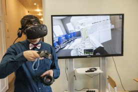 RTU Inženierzinātņu vidusskolā atklāj «Latvenergo» virtuālās realitātes telpu