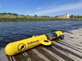 RTU studenti uzbūvē Latvijas apstākļiem pielāgotu zemūdens dronu