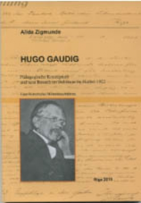 Prezentēs A. Zigmundes grāmatu par reformpedagogu H. Gaudigu